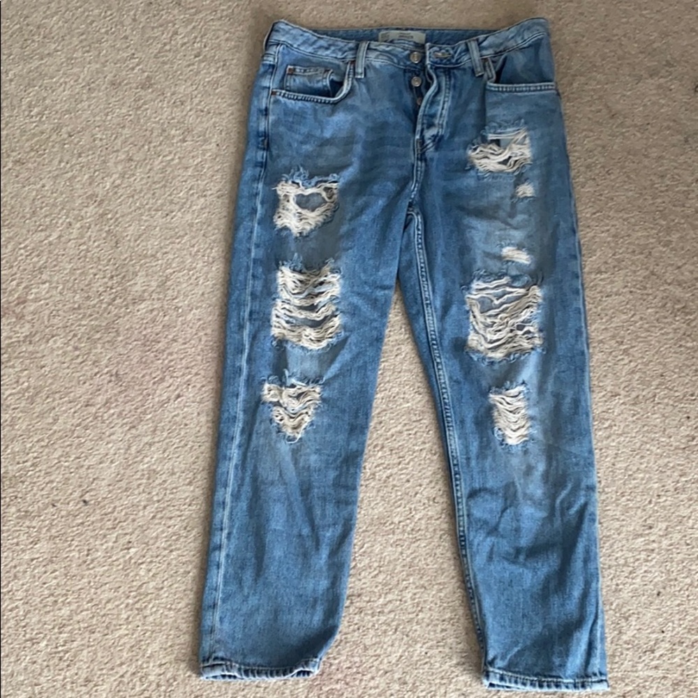 TopShop boyfriend jeans